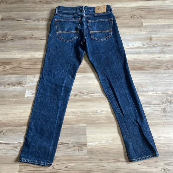 Abercrombie & Fitch Skinny jeans Dark wash Hidden button fly Mid rise Women’s 28 - Picture 4 of 15